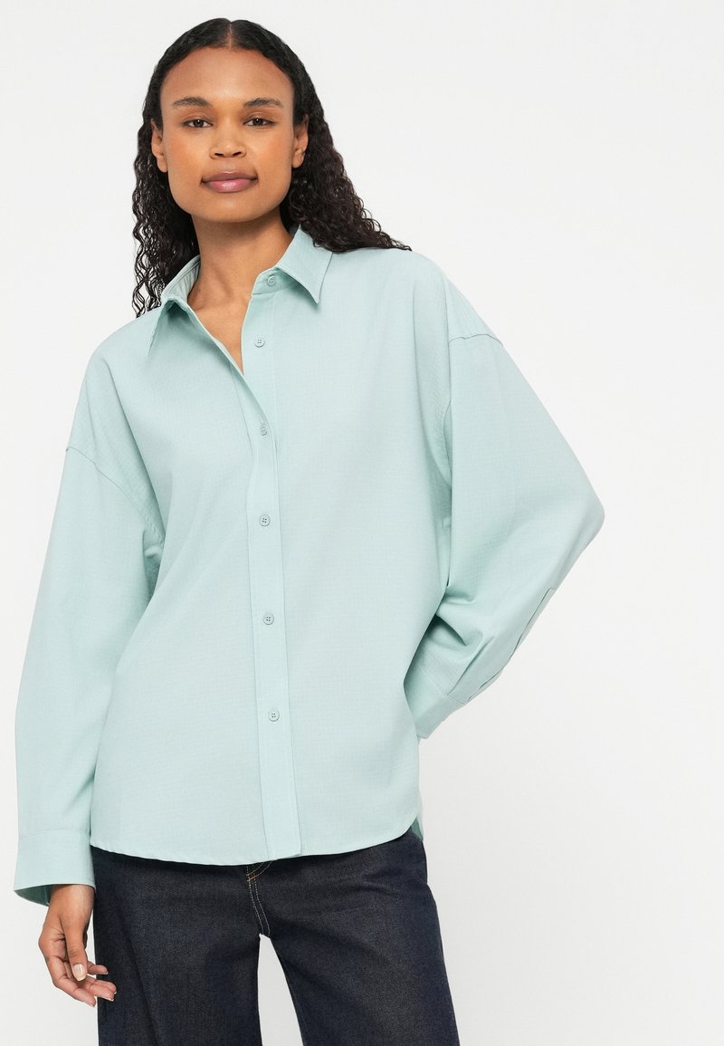 American Vintage DOACITY - Button-down blouse - celadon/green -  Zalando.co.uk