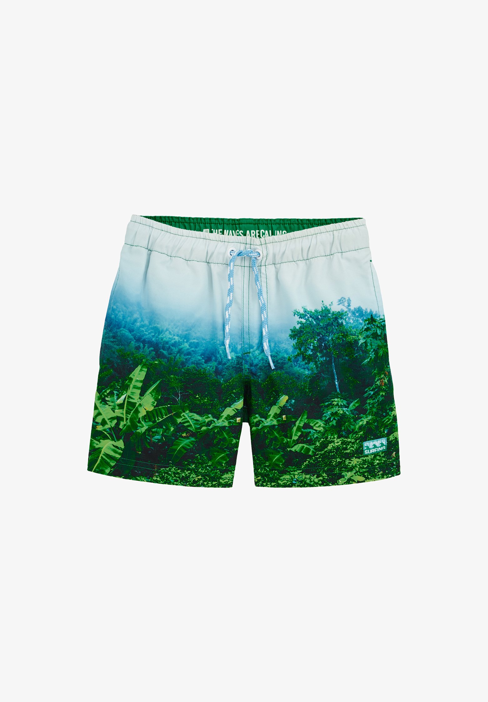 WE Fashion Shorts da mare green/verde Zalando