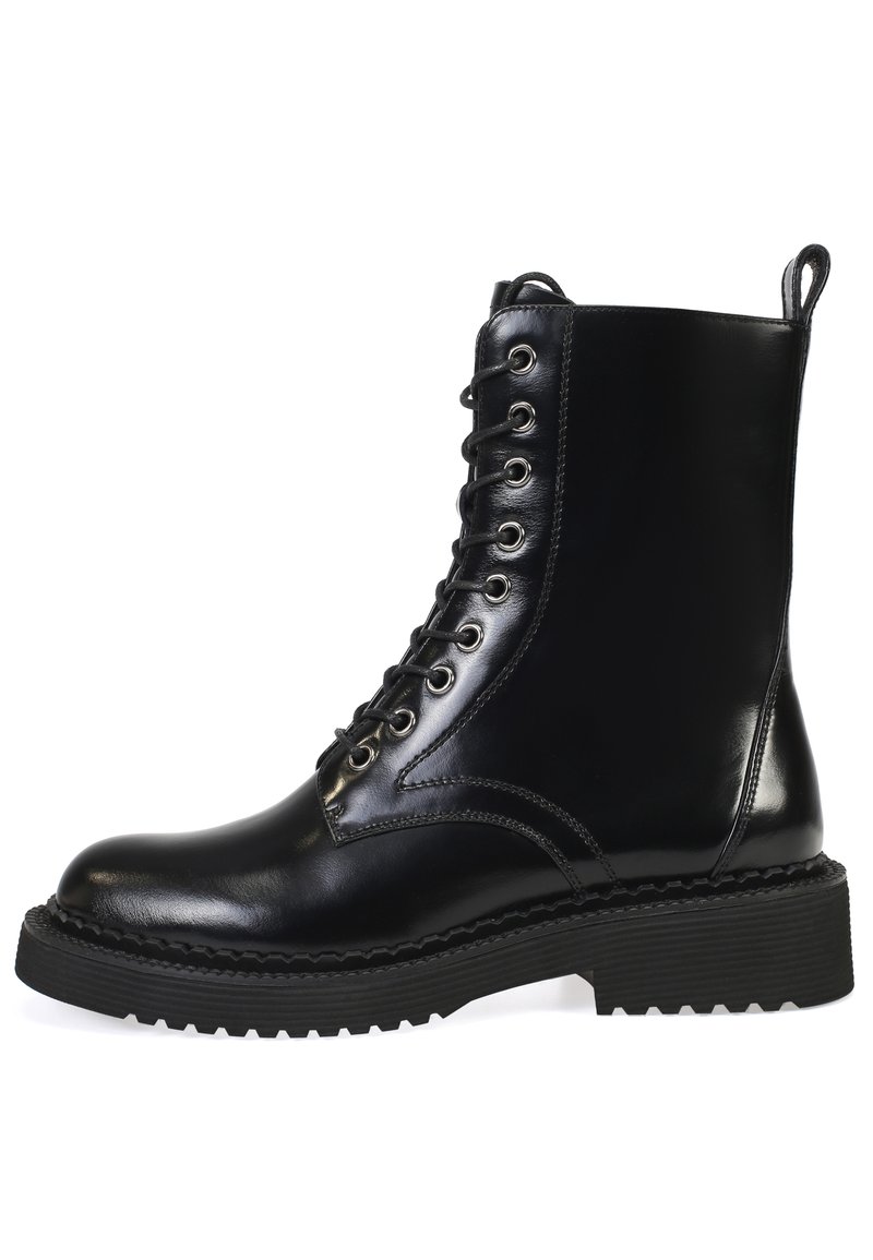 Damen Klassische Stiefel | Ekonika Plateaustiefel black/schwarz - ZB57648 Damen Klassische Stiefel | Ekonika Plateaustiefel black/schwarz - ZB57648