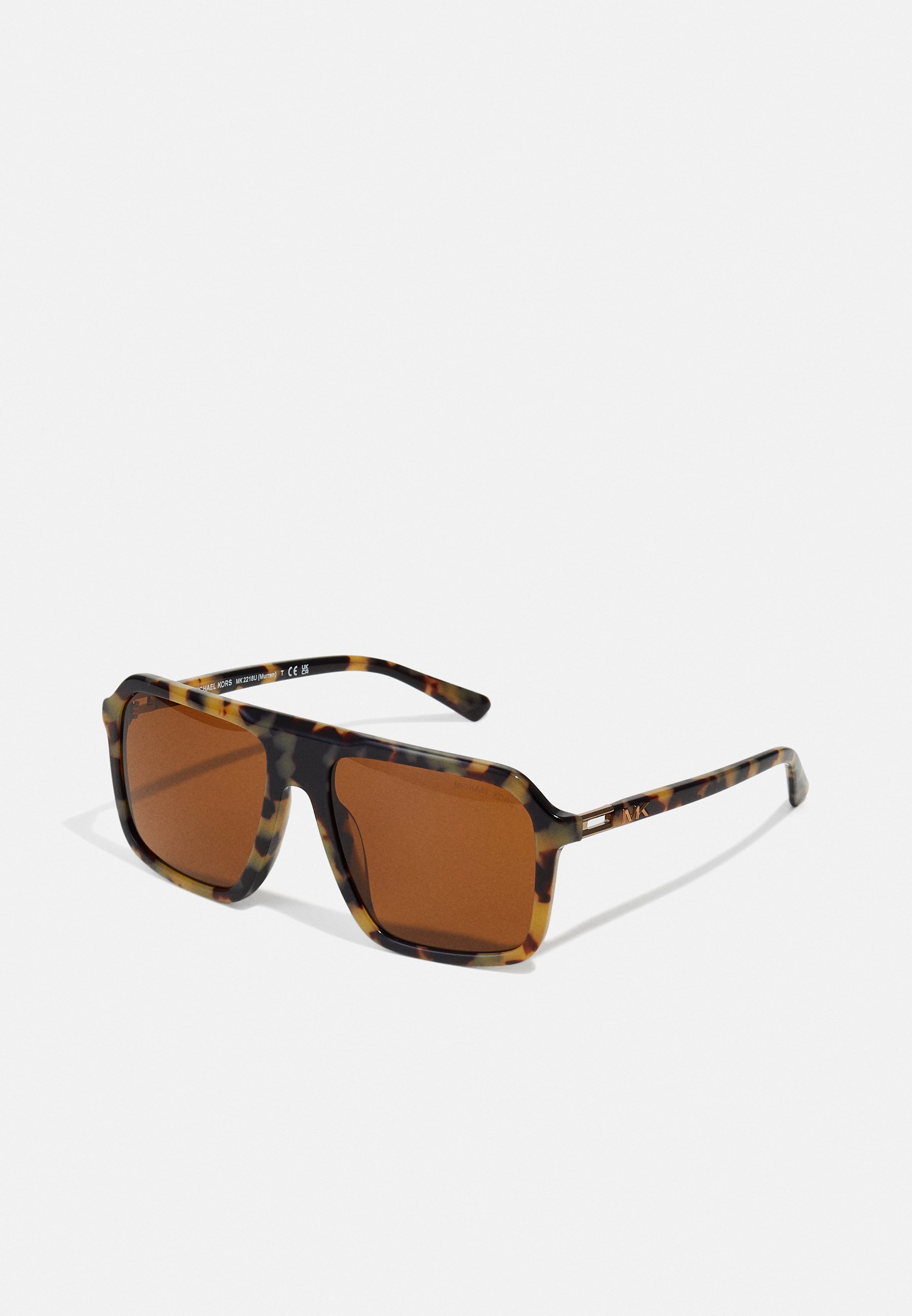Michael Kors Brown Sunglasses Classic Tortoiseshell Design Michael Kors MK 6016 Sanderstin 305413 Clear Tortoise / Gray  main image 4