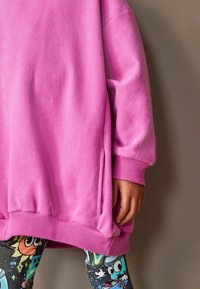 Next LONGLINE REGULAR FIT - Kapucni - bright pink