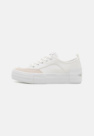 VULC FLATFORM BOLD IRREG LINES - Sneakers basse - white/ancient white