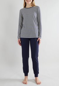Unausgewählt, blau dunkel ringel