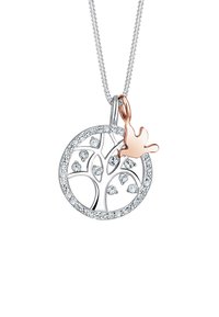 Elli SPARKLING TREE OF LIFE - MIT KRISTALLEN VON SWAROVSKI® - Halskæder - silberfarben