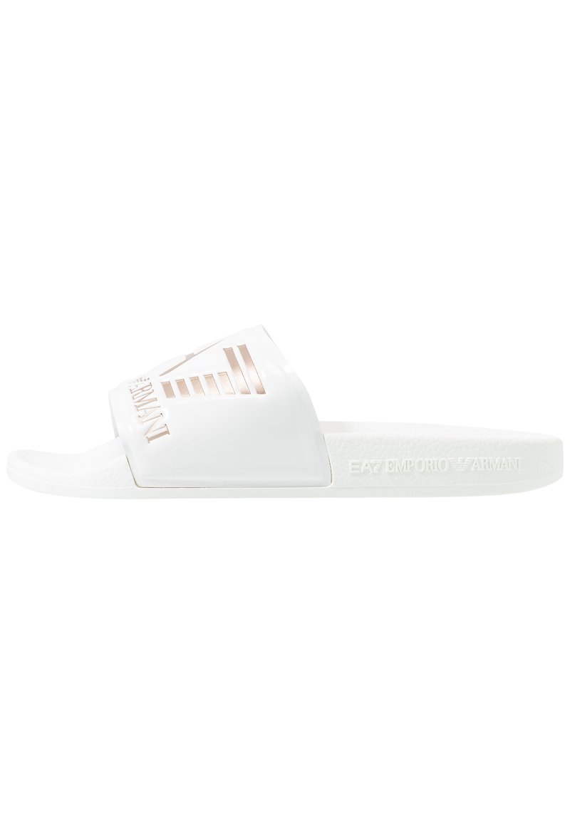 EA7 Emporio Armani - VISIBILITY UNISEX - Chanclas de baño - white, Ampliar