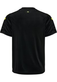 Hummel CORE  - T-shirt med print - black blazing yellow