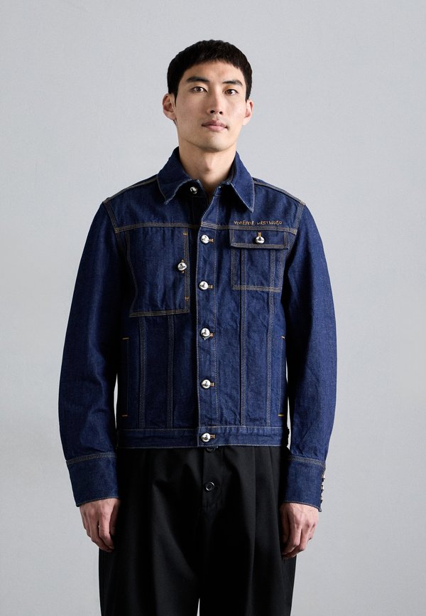 WORKER JACKET - Denim jacket - indigo