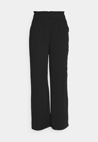 DIVYA HW WIDE PANTS WVN - Nohavice - black