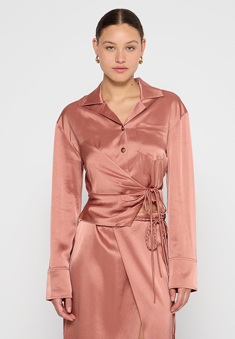 Nanushka Blouse zalmroze