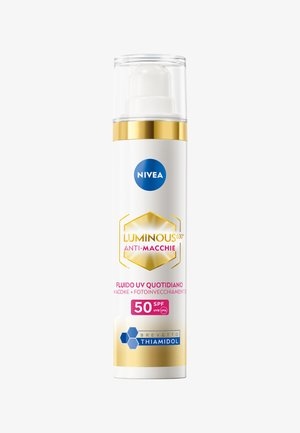 NIVEA LUMINOUS630 ANTI-MACCHIE FLUIDO UV QUOTIDIANO SPF 50 40 ML - Crema da giorno - Transparent