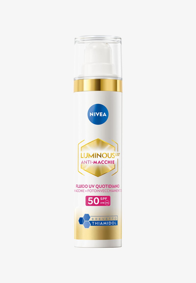 NIVEA - LUMINOUS630 ANTI-MACCHIE FLUIDO UV QUOTIDIANO SPF 50 40 ML - Crema da giorno - Transparent, Ingrandire