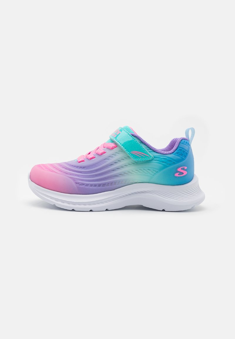 Skechers GLITTER TRANSLUCENT GORE STRAP - Tossud - turquoise/multi-coloured