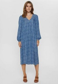 Nümph NUVILNA - Kasdienė suknelė - medium blue denim