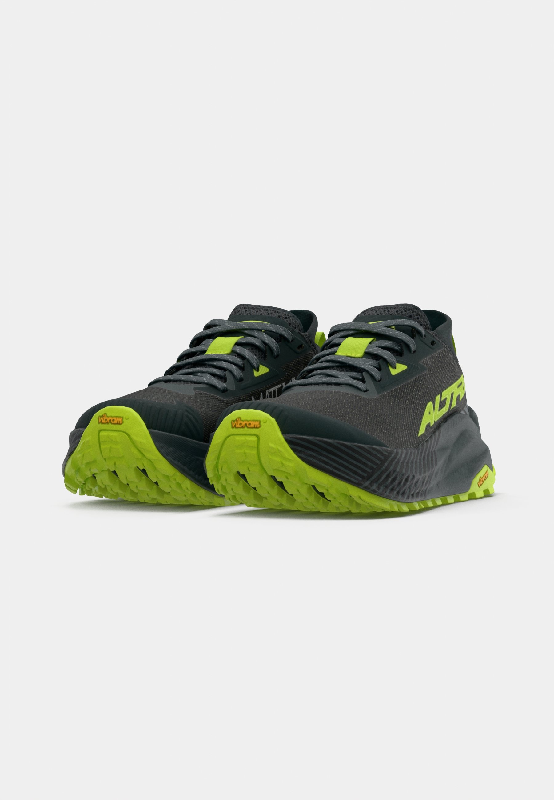 Altra OLYMPUS 275 - Pantofi alergare trail - black/gray/negru