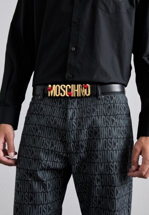 MOSCHINO CINTURA UNISEX - Cinturón - nero