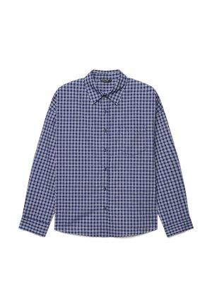 Calliope, CAMICIA FANTASIA - Button-down blouse - var blu scuro