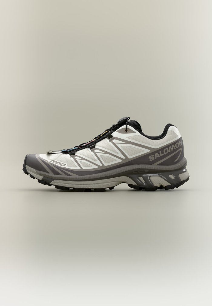 Salomon XT 6 UNISEX - Trainers - white/excalibur/paloma