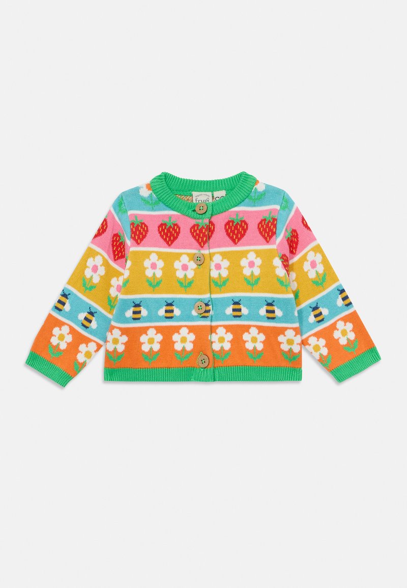 Frugi ROBYN FAIRISLE CARDIGAN - Cardigan - green