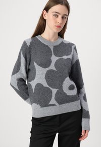 Marimekko AUKIO UNIKKO - Džemper - dark grey/grey