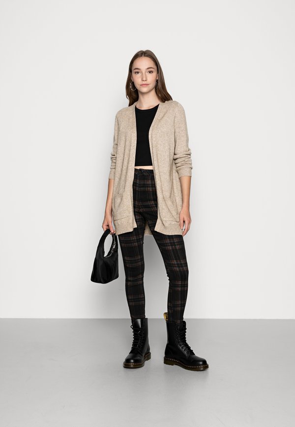 ONLLESLY OPEN  - Cardigan - beige melange2