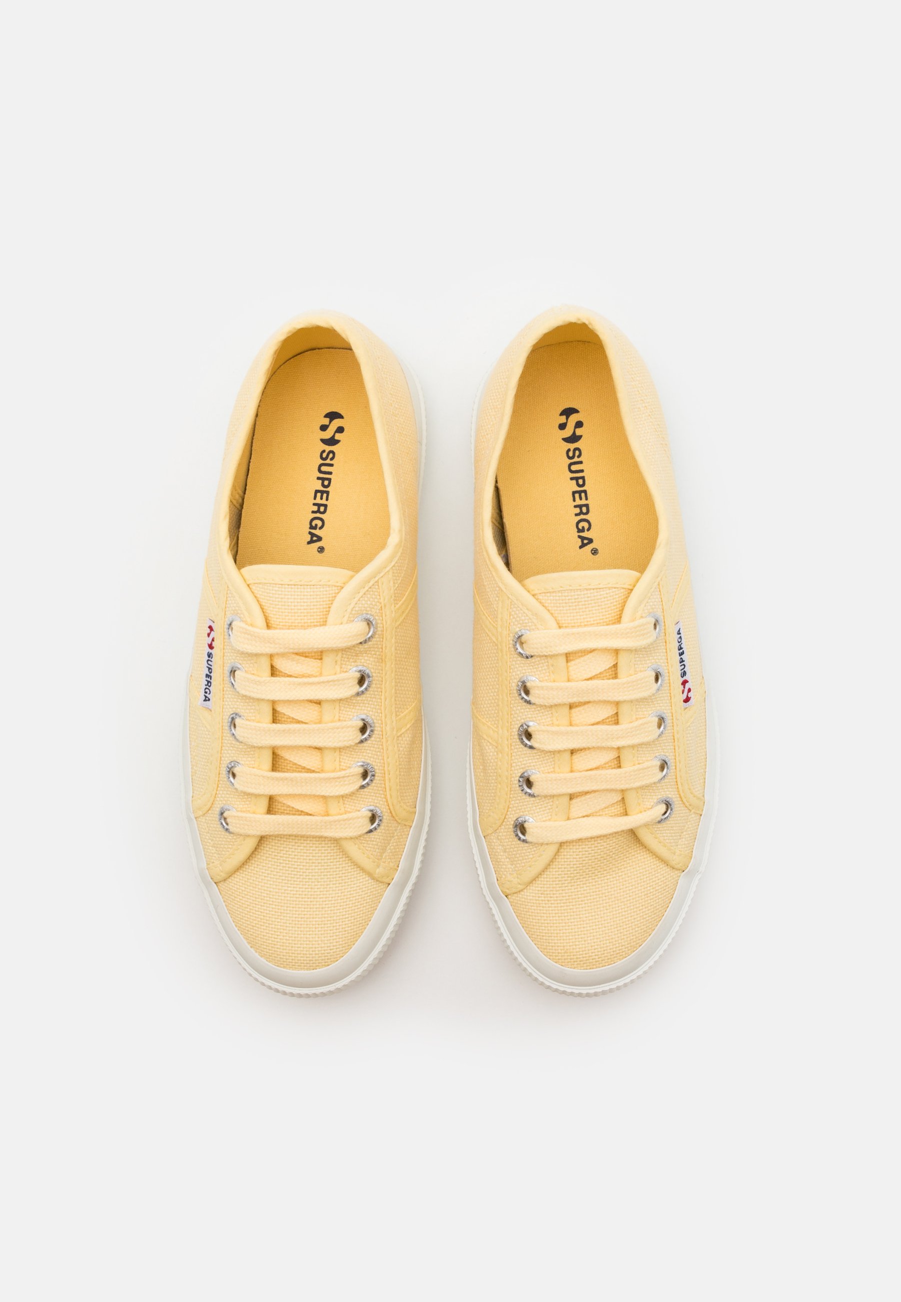 superga yellow trainers
