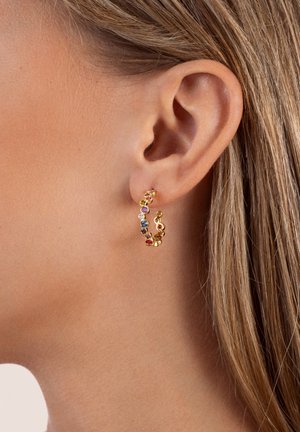 BUBBLES - Earrings - gold-coloured