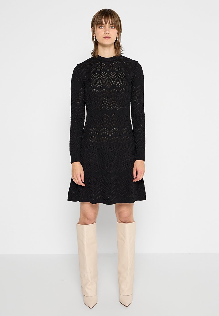 Missoni Gebreide jurk zwart Missoni Gebreide jurk zwart