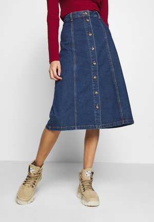 Áčková sukně - blue denim