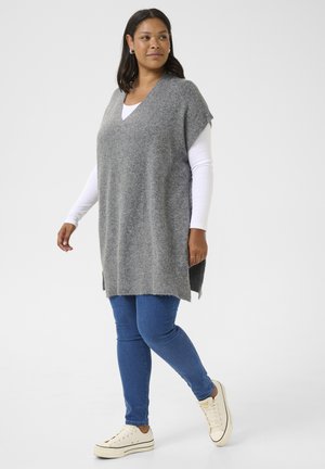 KCANNETT - T-shirt basic - dark grey melange