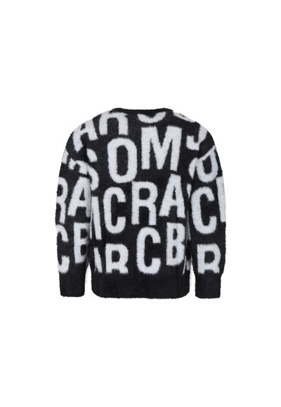 Marc Jacobs Felpa in pile - black