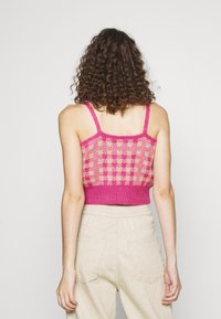 VILA Top - mottled beige