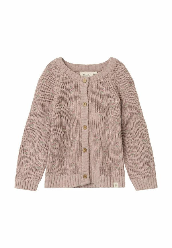 Strickjacke - shadow gray