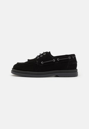CHAOL - Boat shoes - black
