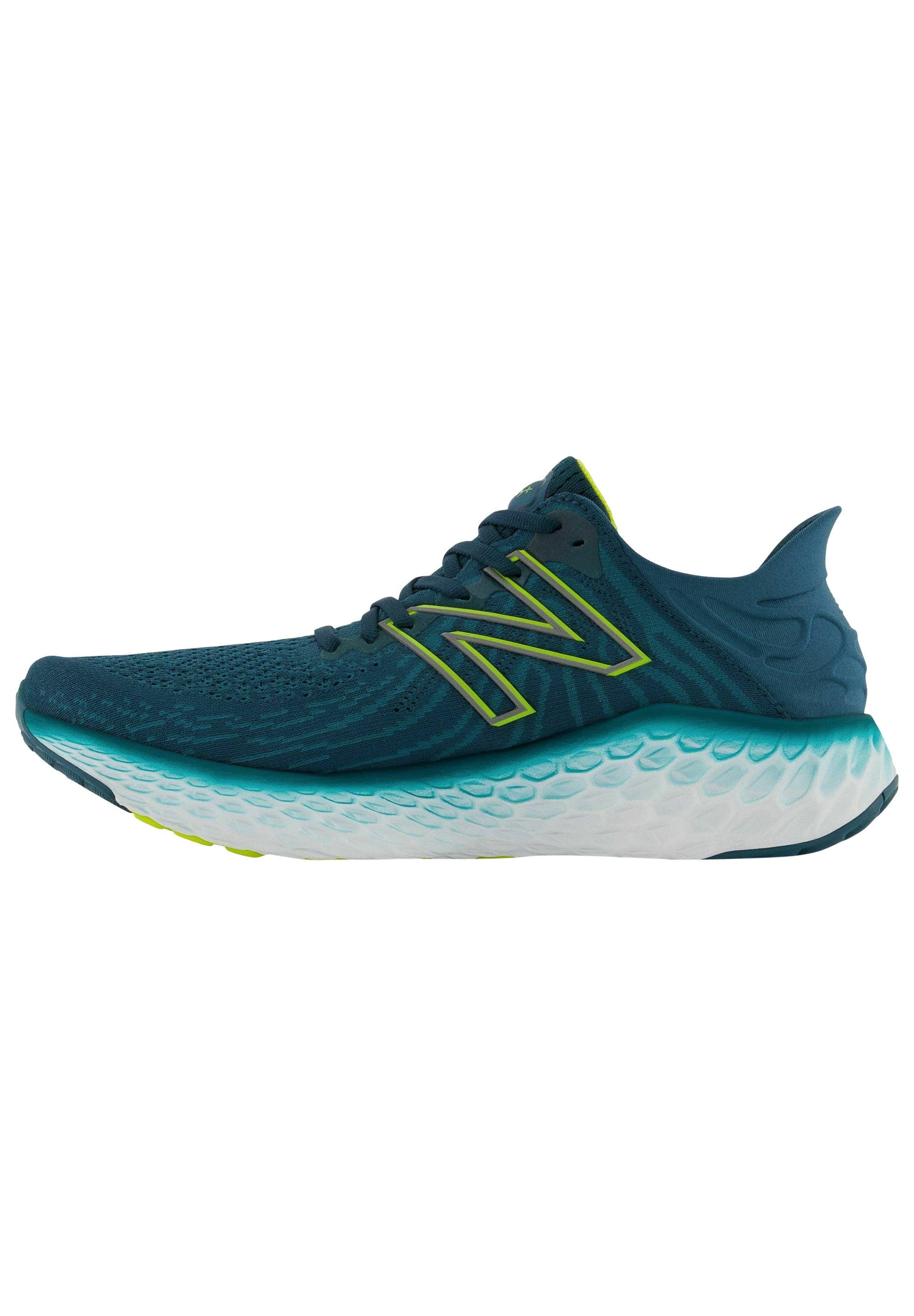 New Balance FRESH FOAM 1080V11 - Sneakers laag - trek sulpher yellow/geel  gemêleerd - Zalando.nl