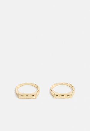 GREEK KEY BAND 2 PACK - Ring - gold-coloured