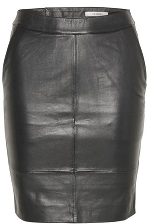 Gestuz CHAR SKIRT - Spódnica skórzana