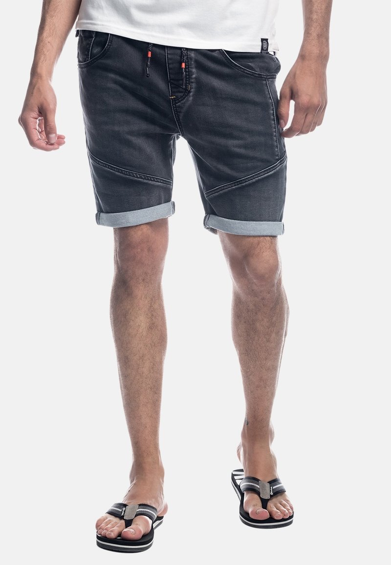 Koroshi JOGGING Short en jean denim black denim/denim noir ZALANDO.BE