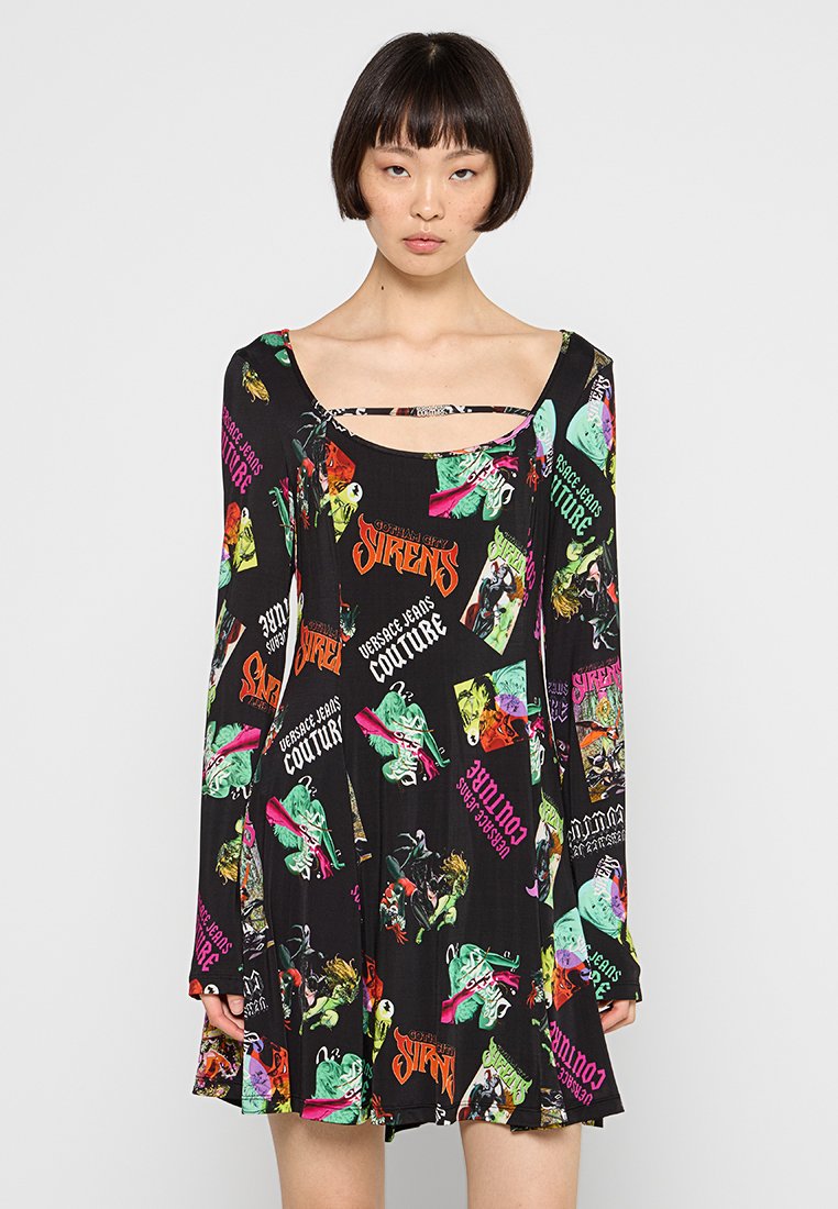 Versace Jeans Couture Jurk zwart