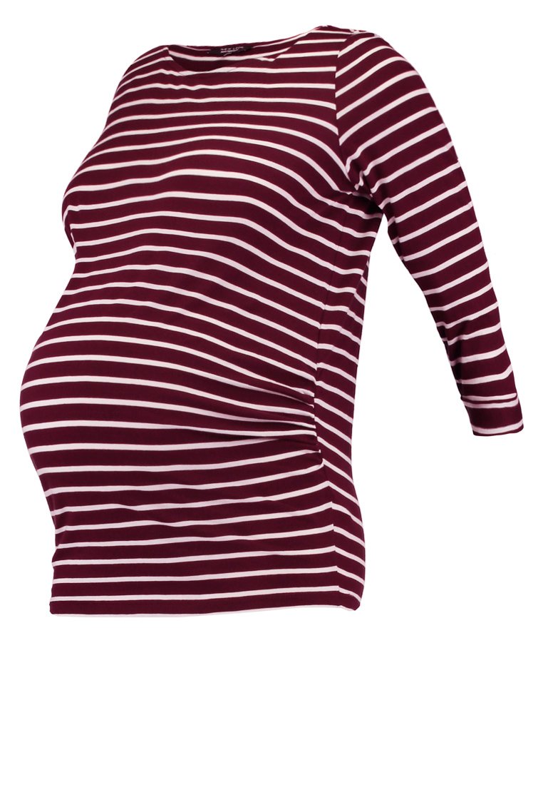 New Look Maternity Longsleeve donkerrood