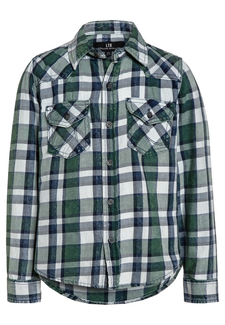 LTB ROHAN - Camisa - lagoon plaid wash