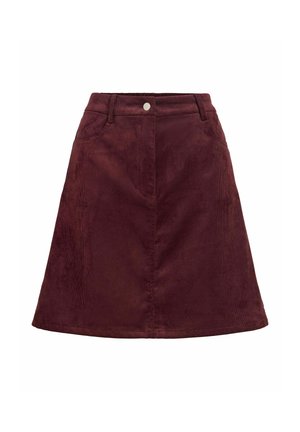 VILA, MINI SKIRT VICOURDIE CORDUROY - Jupe trapèze - port royale