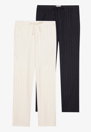 2 PACK - Pyjamahousut/-shortsit - tan/black