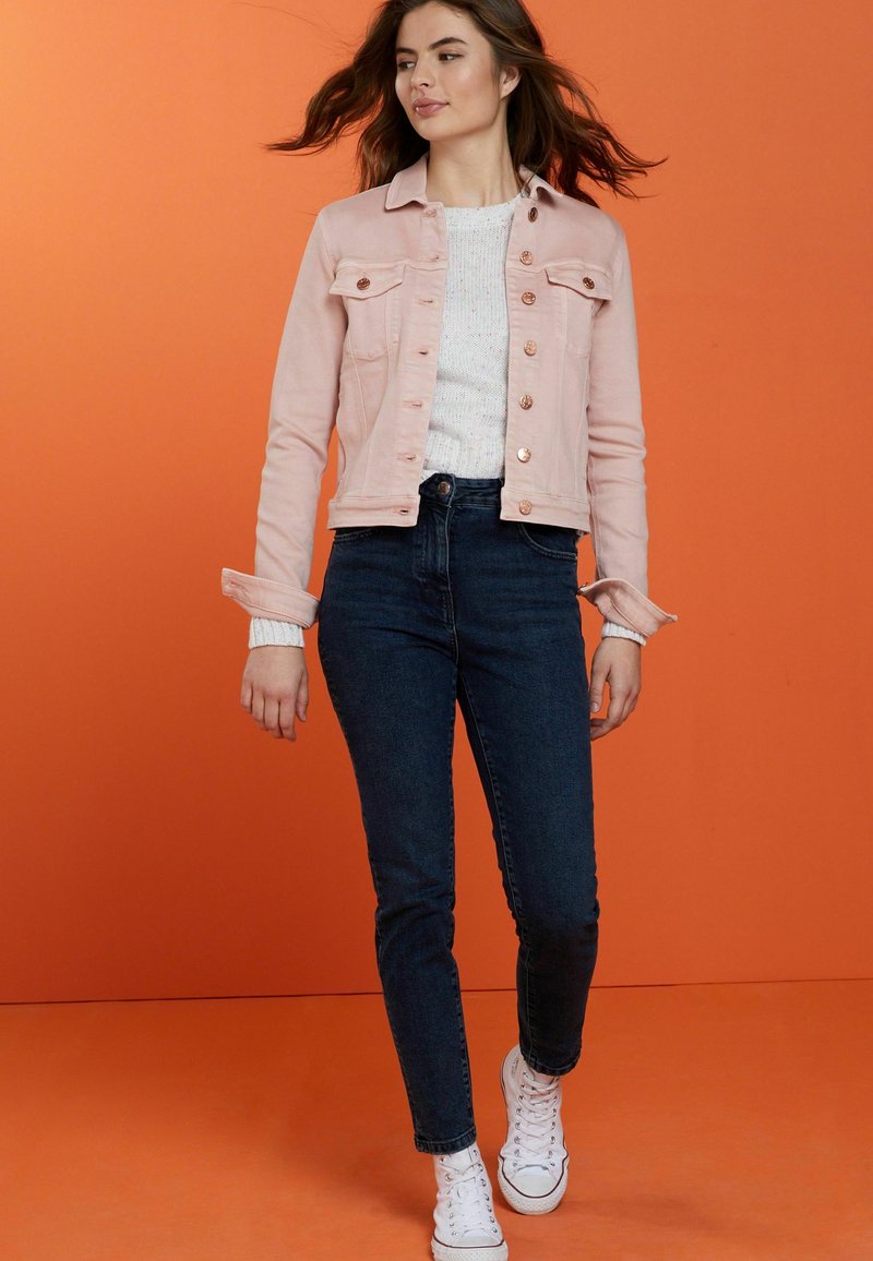 Next Denim jacket blush pink/mottled pink Zalando