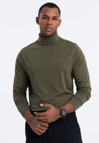 Ombre OM-LSCL-0112 - Longsleeve - dark olive