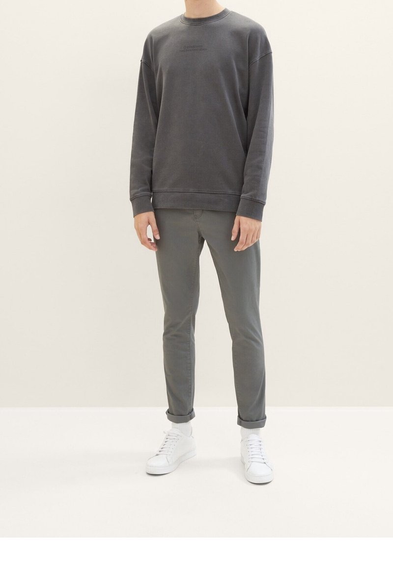 TOM TAILOR DENIM Chino kalhoty - grey