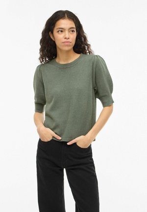 VIRIL 2/4 SLEEVE O-NECK - NOOS - Basic T-shirt - laurel wreath