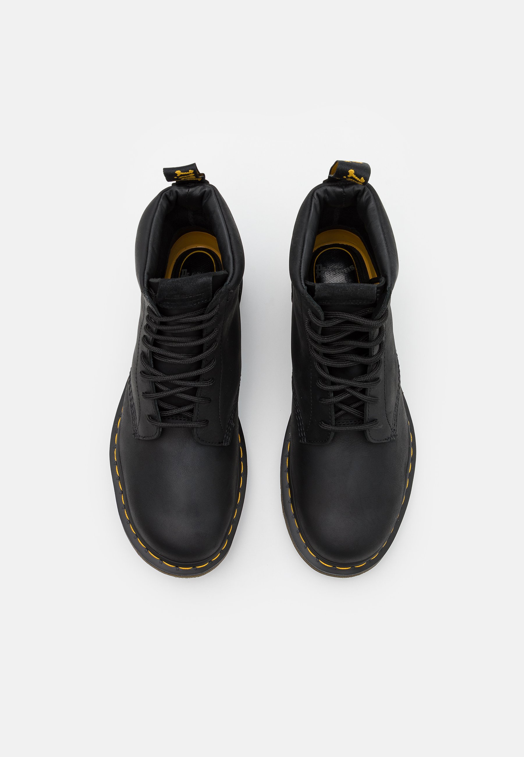 Dr. Martens BERMAN - Suvarstomi aulinukai - black/juoda - Zalando.lt
