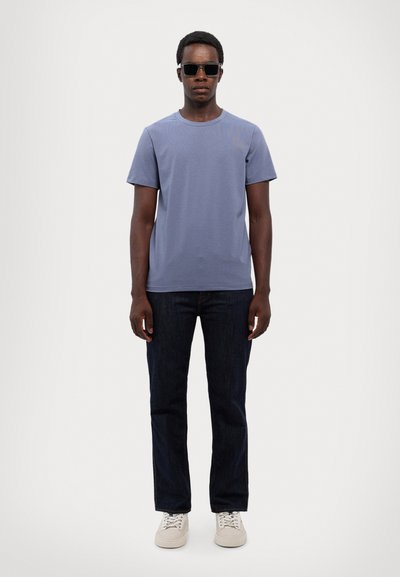 Filippa K STRETCH TEE - Lihtne T-särk - grey blue