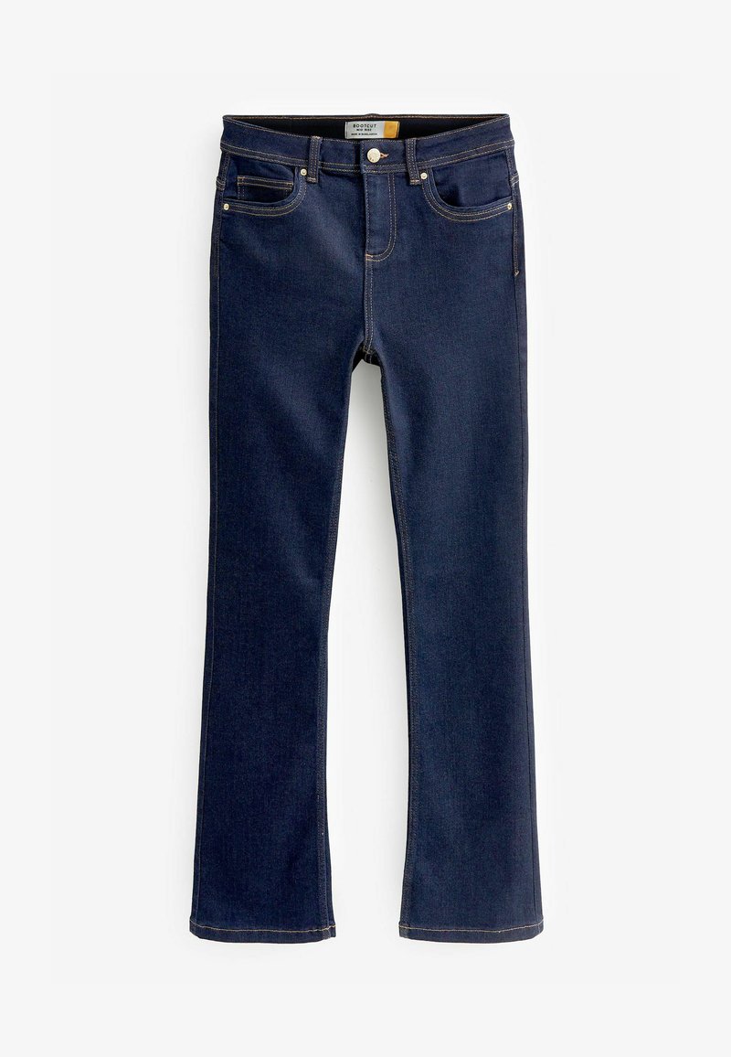 Soft Rinse Blue Color Next SUPER SOFT PETITE - Bootcut jeans - rinse blue/dark blue - Zalando