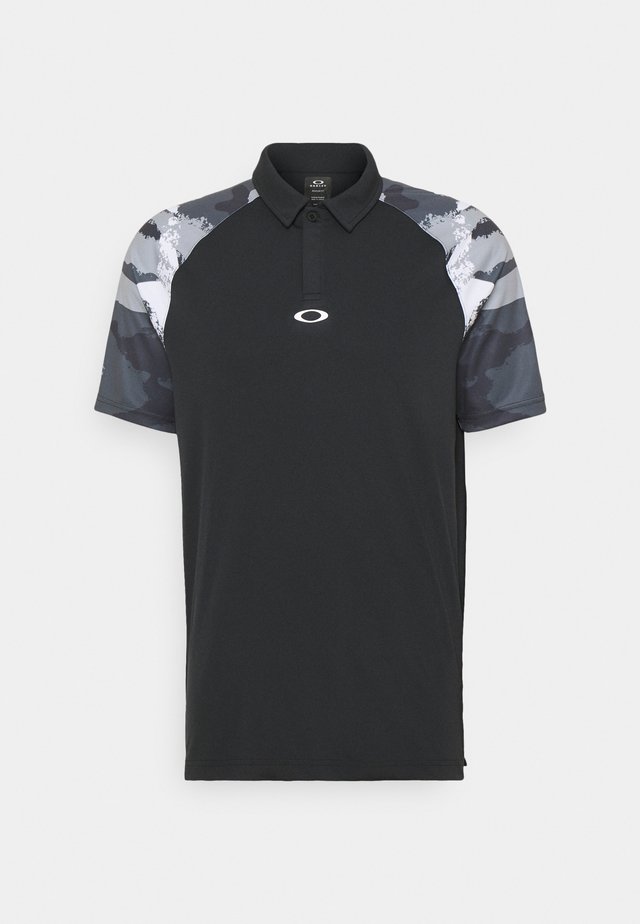 CHIPSHOT CAMO - Polo shirt - blackout
